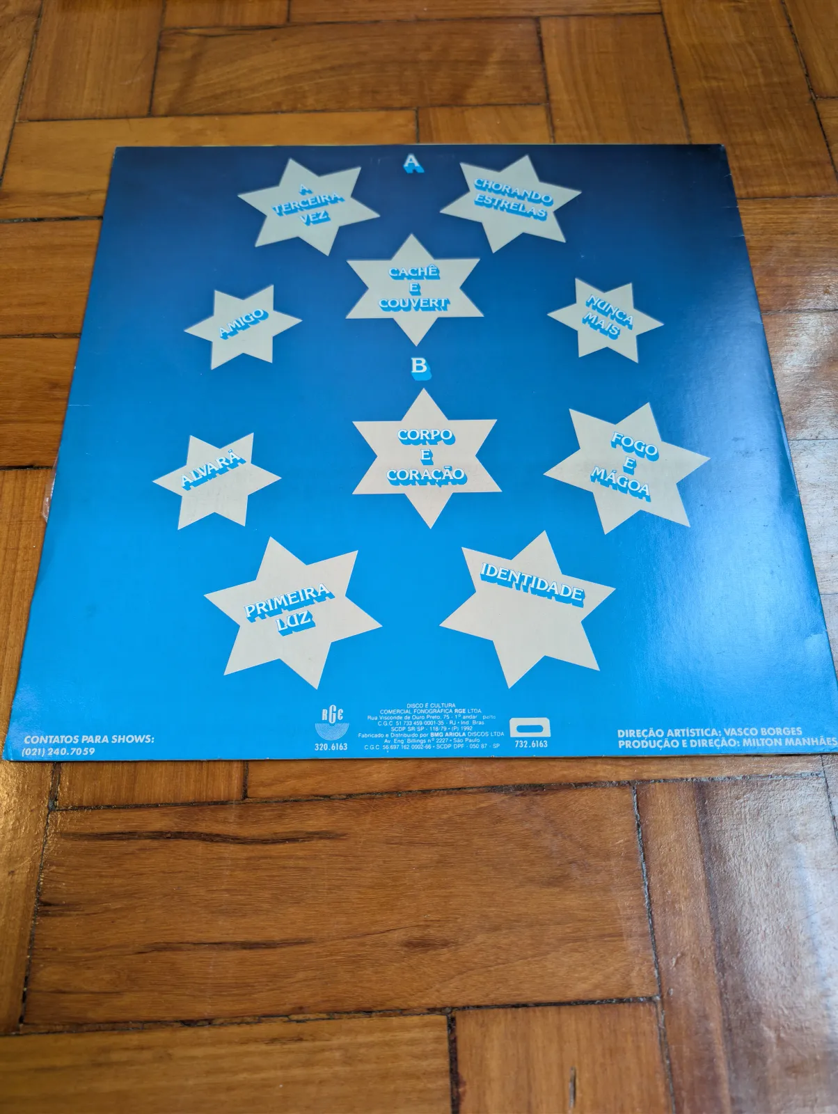 Jorge Aragão — Chorando Estrelas, back