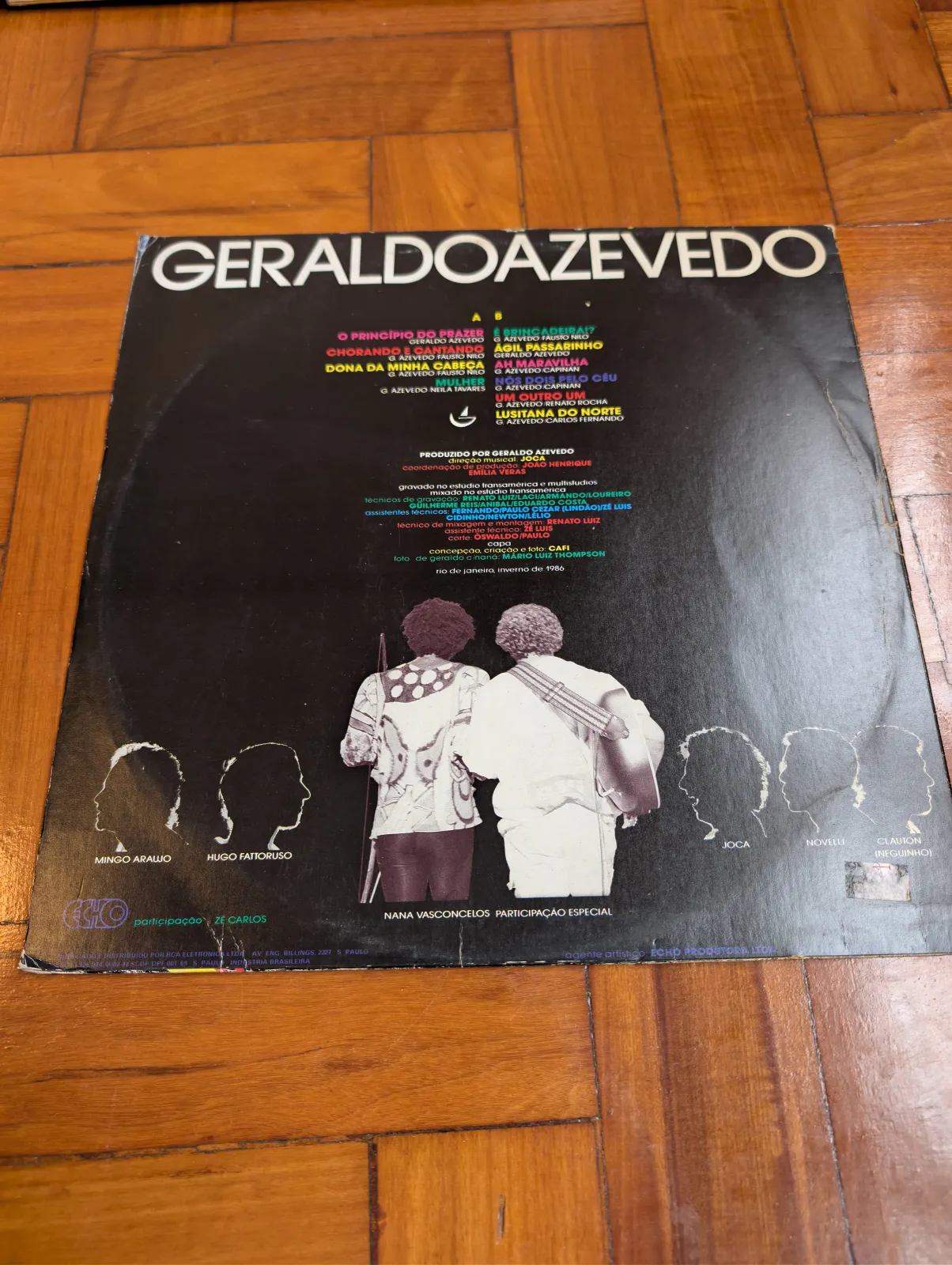 Geraldo Azevedo — De Outra Maneira, back