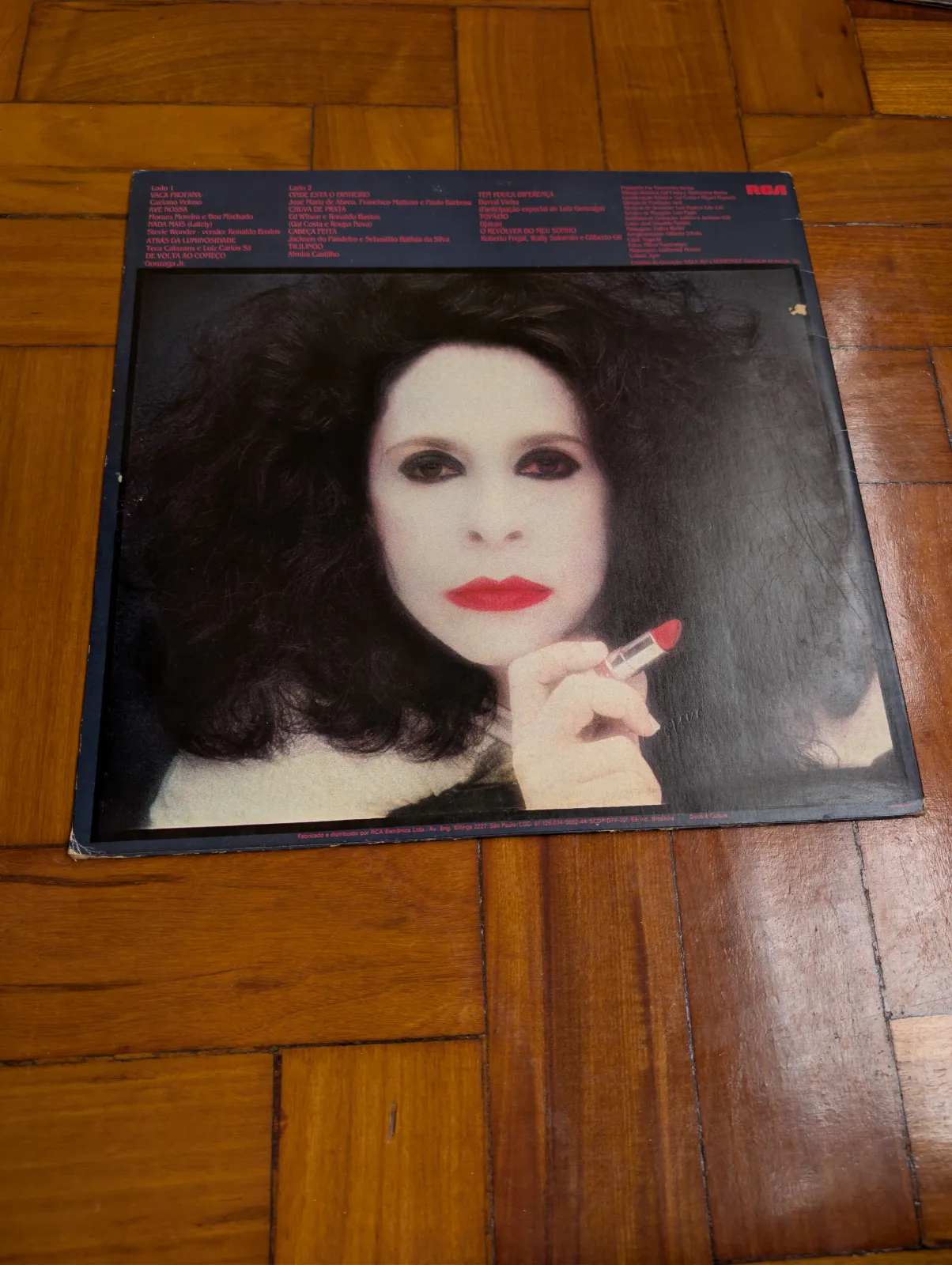 Gal Costa — Profana, back