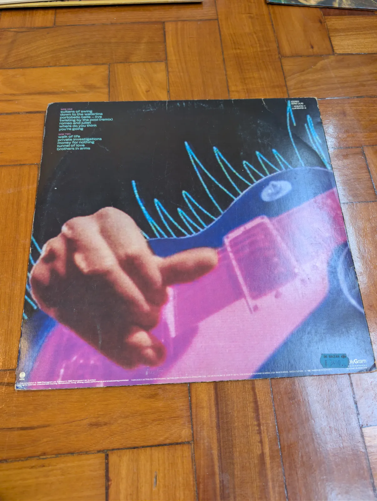 Dire Straits — Money for Nothing, back