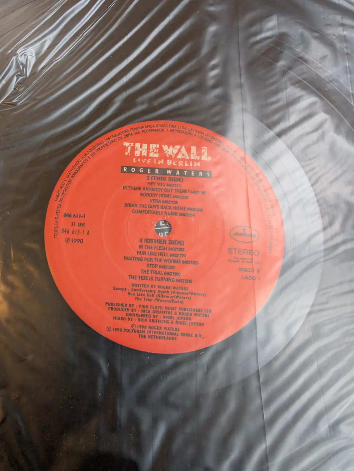 Roger Waters — The Wall — Live in Berlin, label-c
