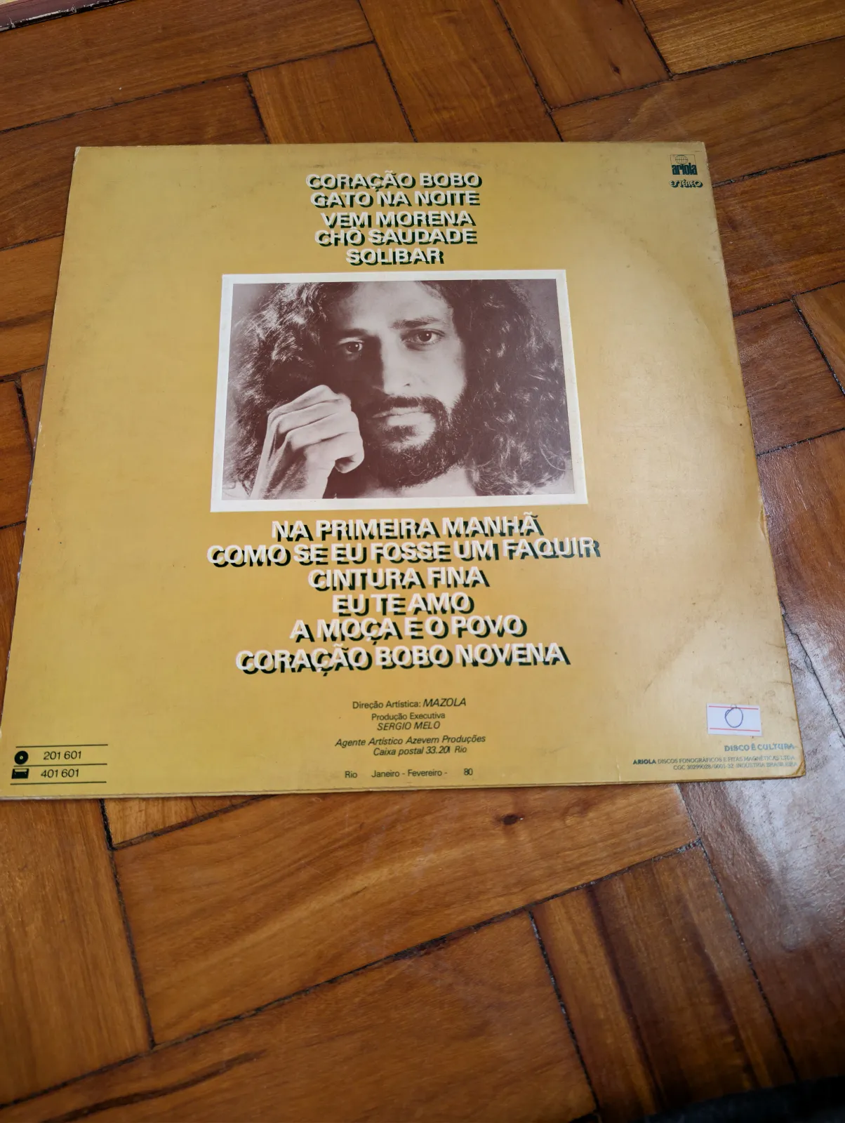 Alceu Valença — Coração Bobo, back