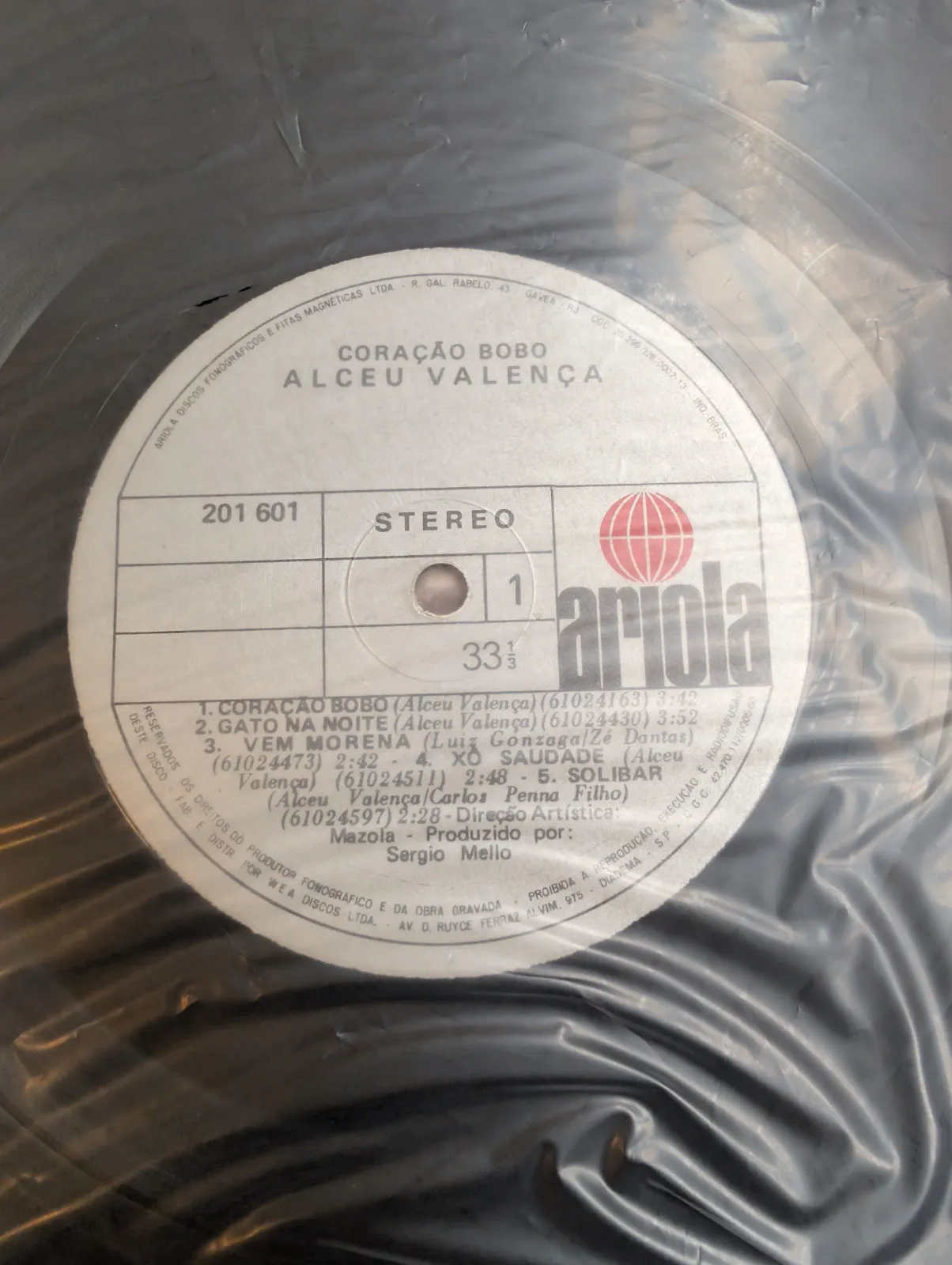 Alceu Valença — Coração Bobo, label-a