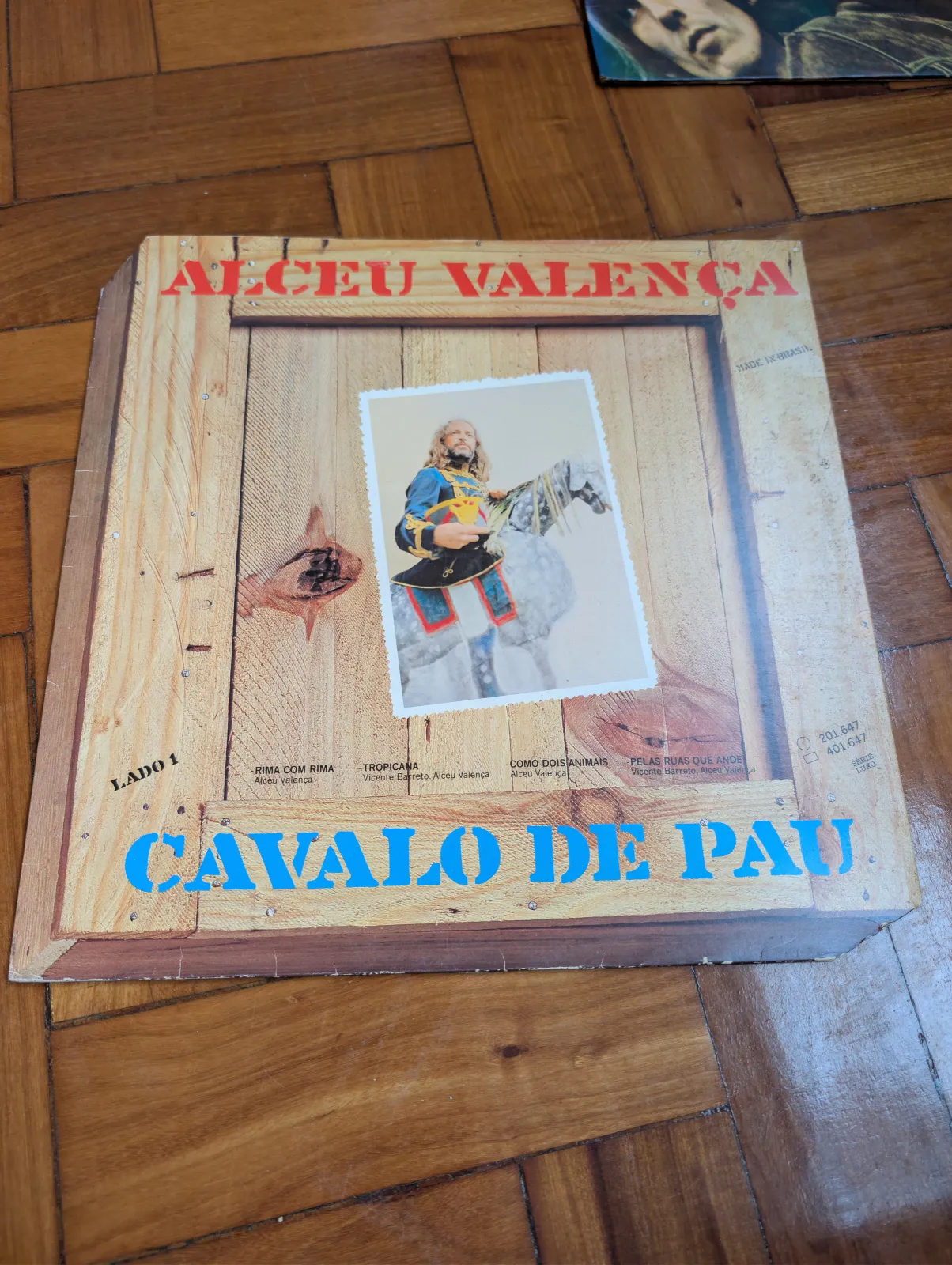 Alceu Valença — Cavalo de Pau, back