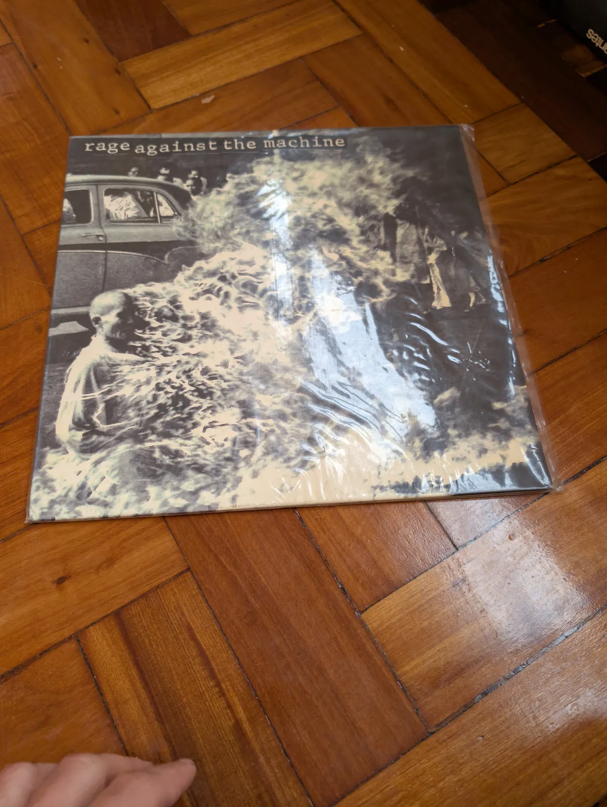 Rage Against the Machine — Rage Against the Machine, front