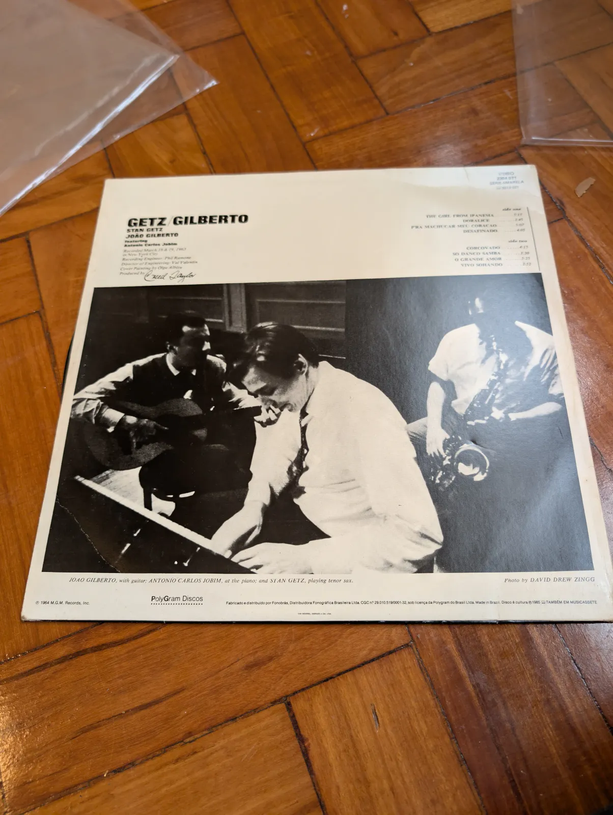 Stan Getz / João Gilberto — Getz/Gilberto, back