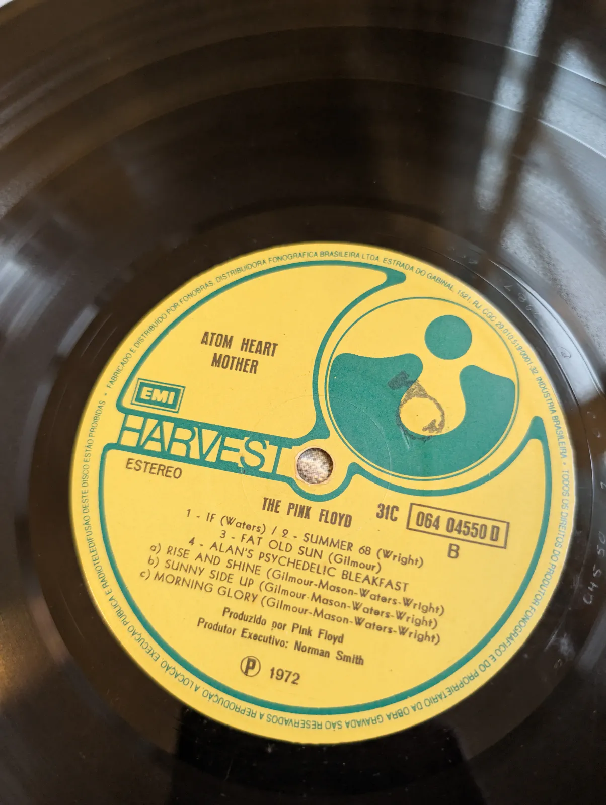 Pink Floyd — Atom Heart Mother, label-b