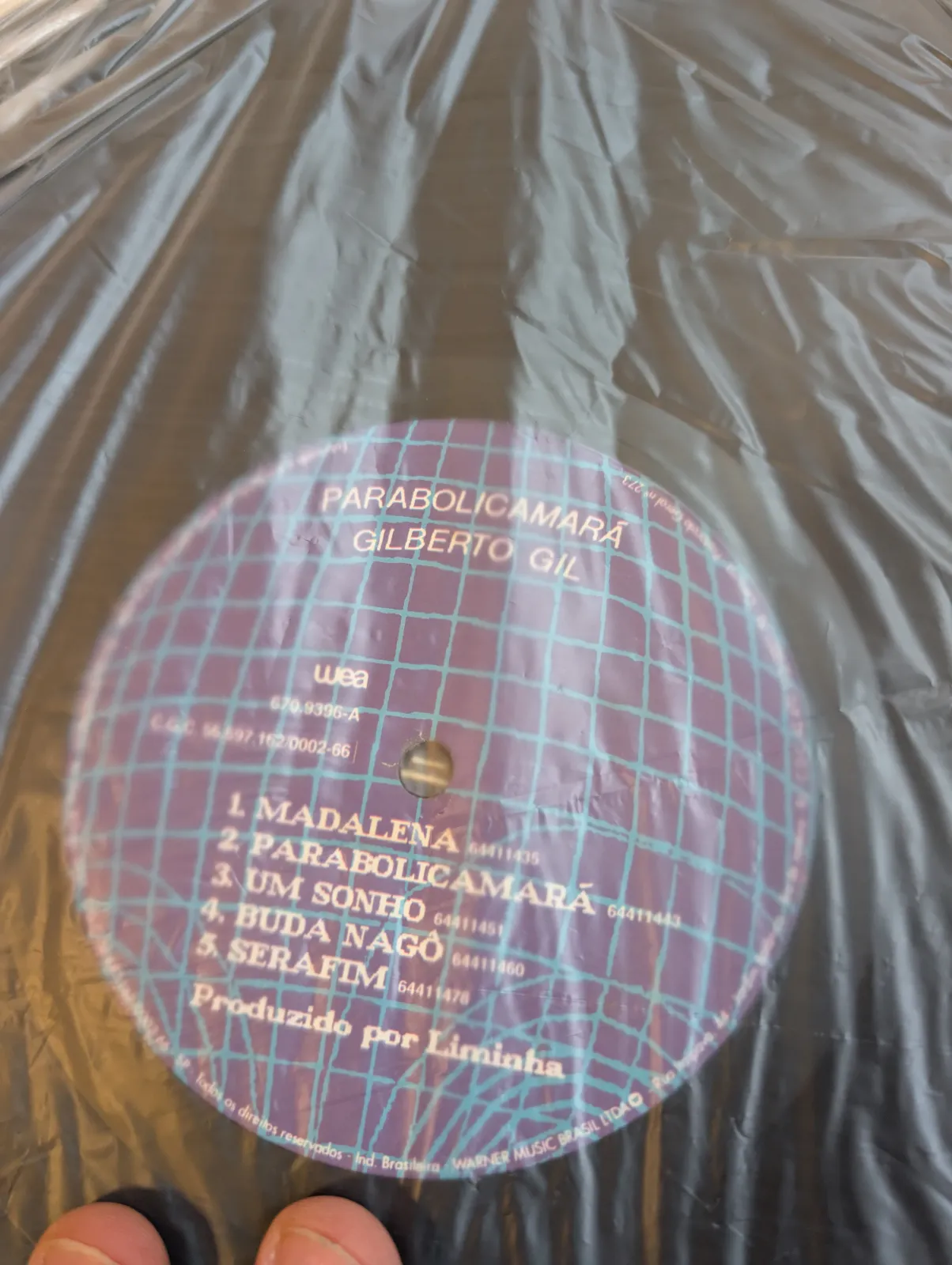 Gilberto Gil — Parabolicamará, label-a