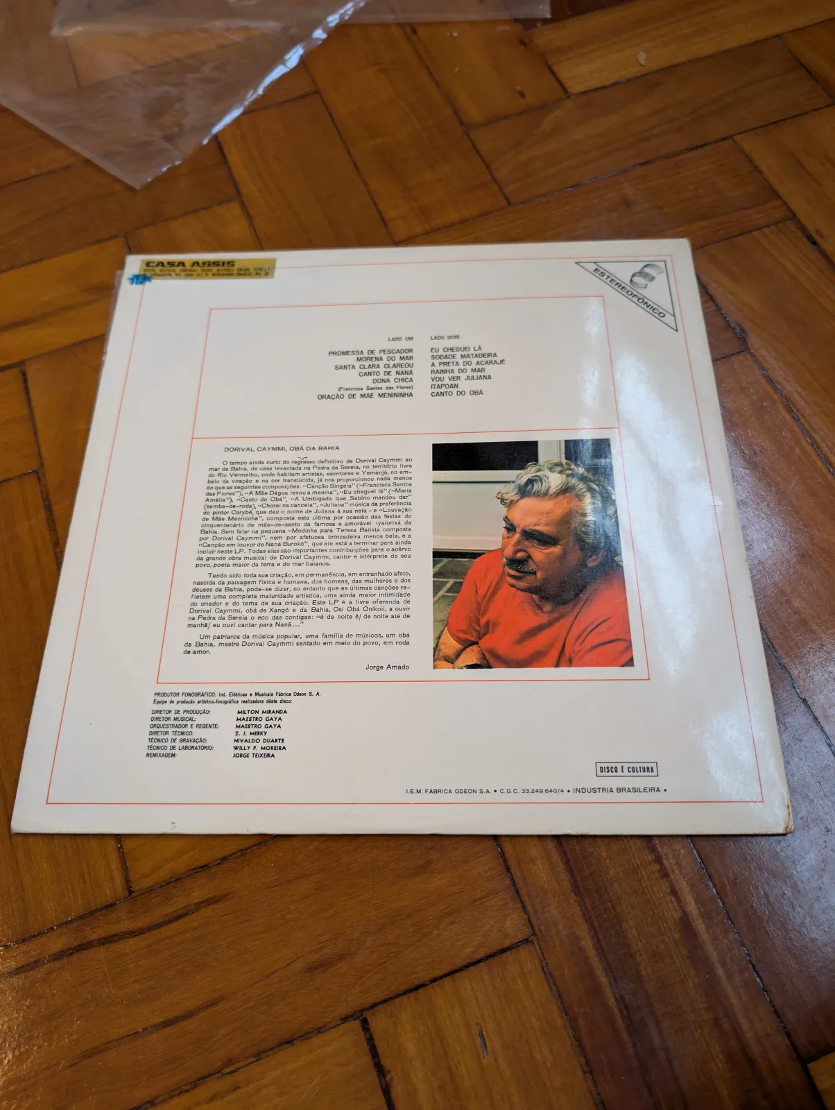 Dorival Caymmi — Caymmi, back