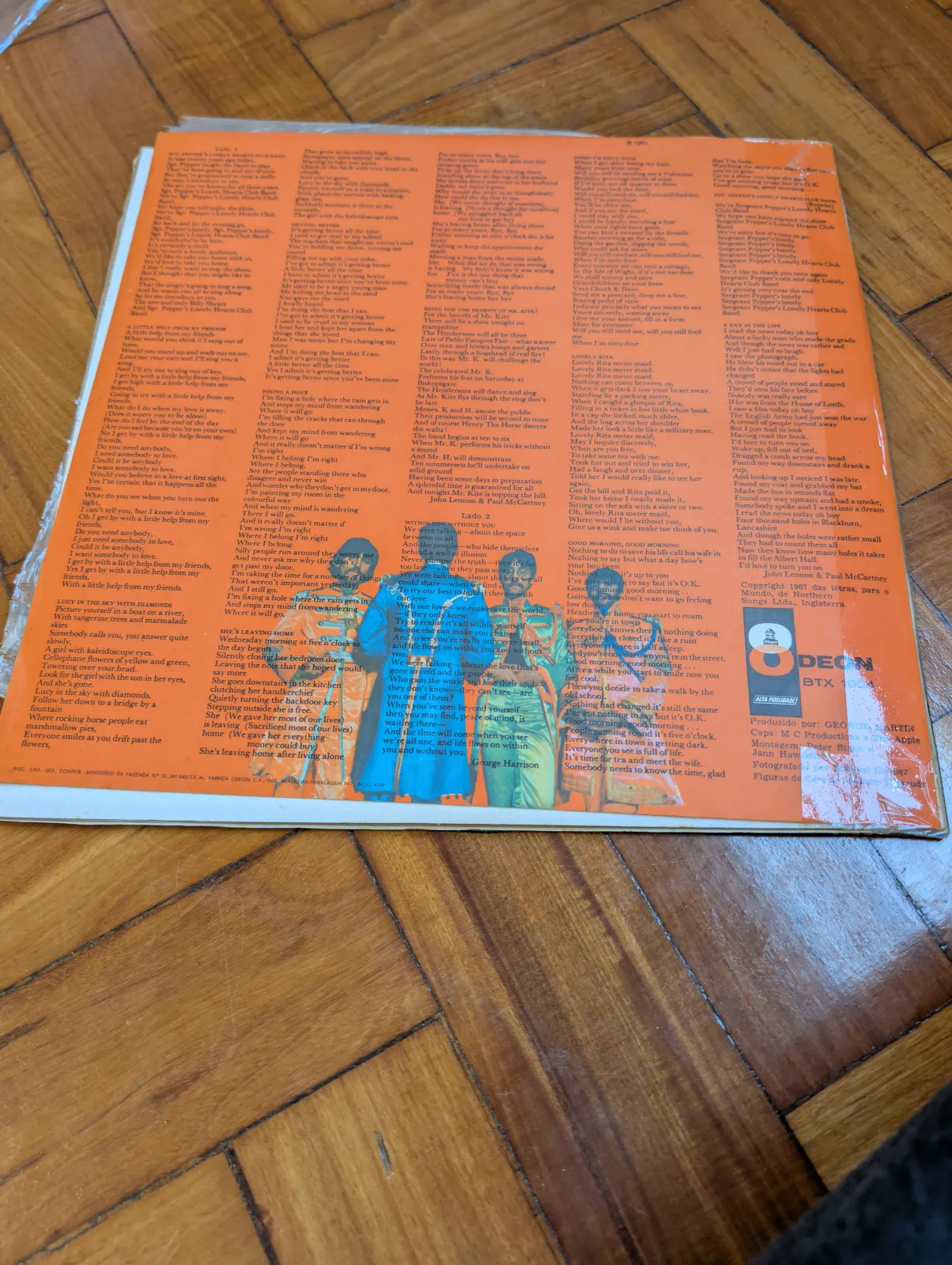 The Beatles — Sgt. Pepper’s Lonely Hearts Club Band, back