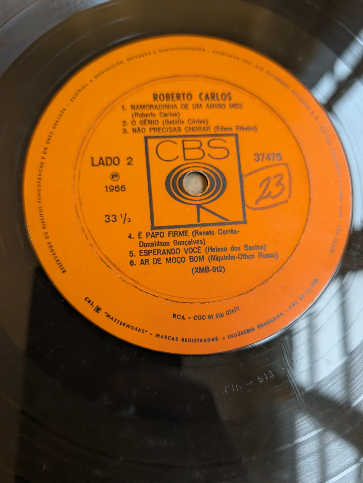 Roberto Carlos — Roberto Carlos, label-b