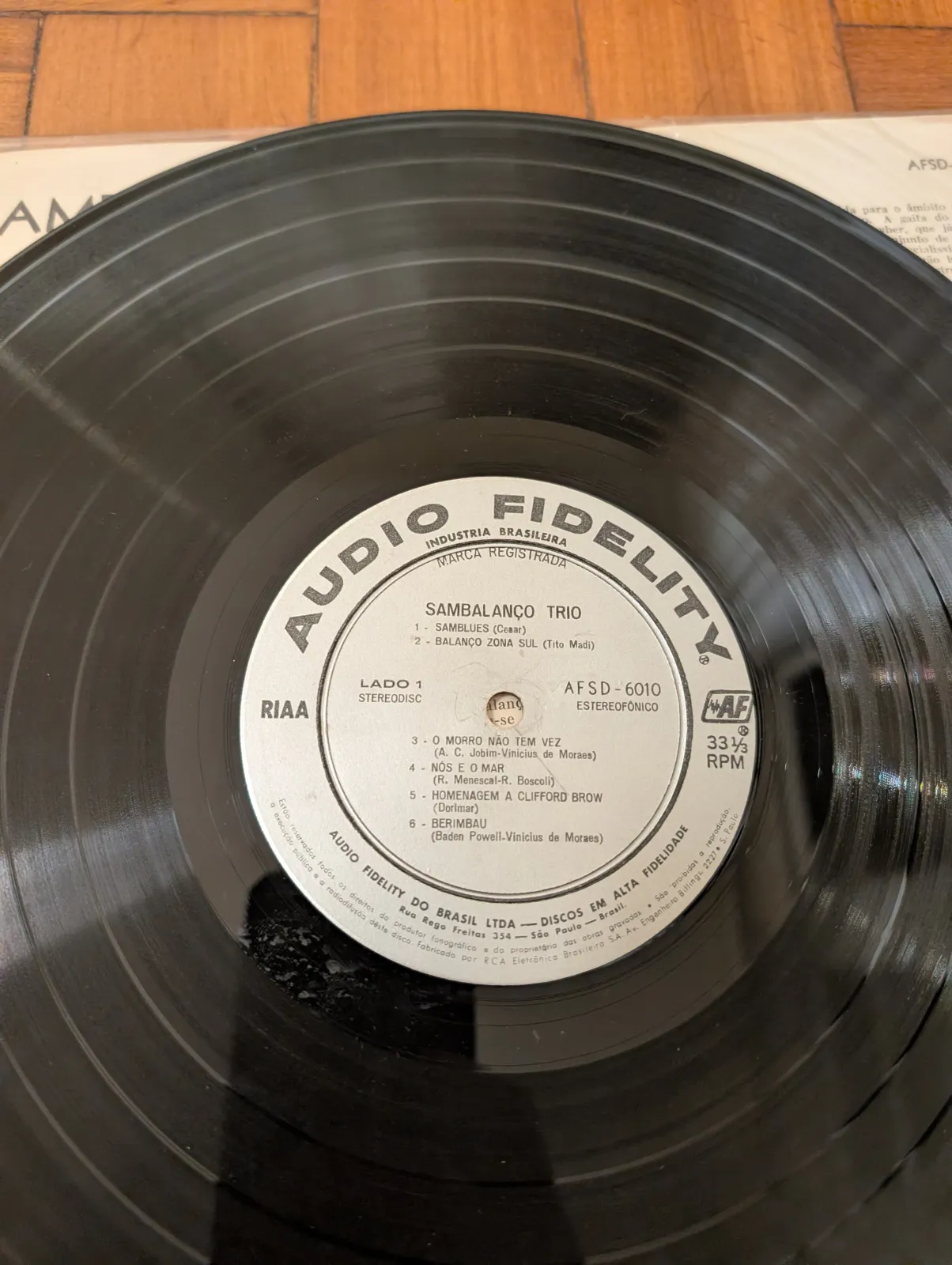 Sambalanço Trio — Sambalanço Trio, label-a