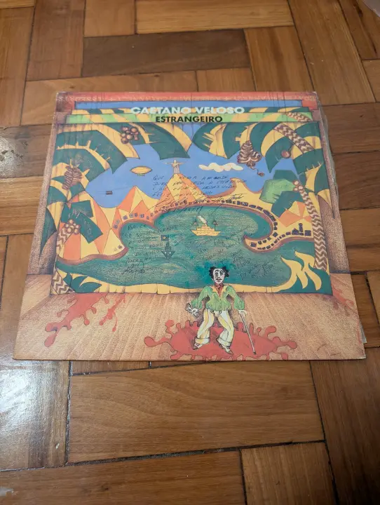 Caetano Veloso — Estrangeiro, front