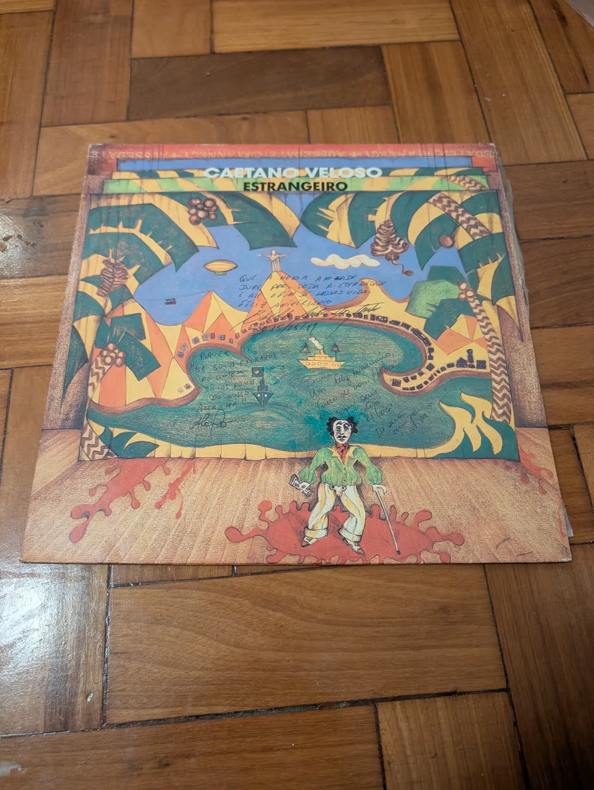Caetano Veloso — Estrangeiro, front