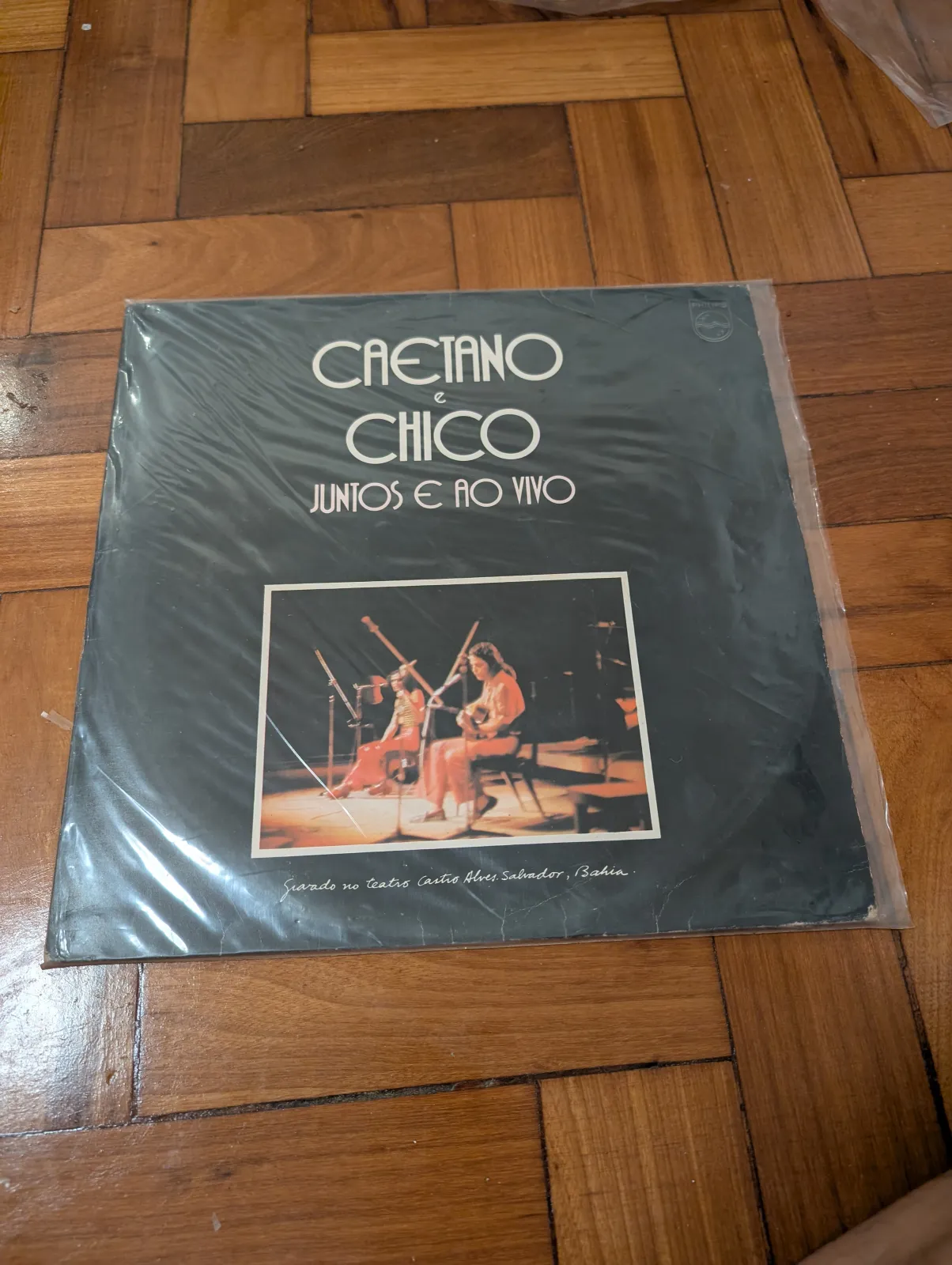 Caetano Veloso & Chico Buarque — Caetano e Chico Juntos e ao Vivo, front