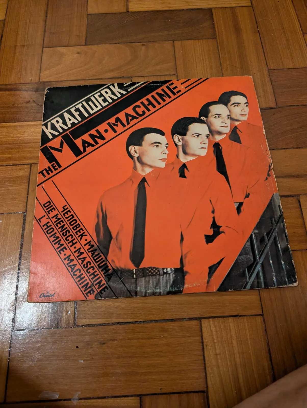 Kraftwerk — The Man-Machine, front