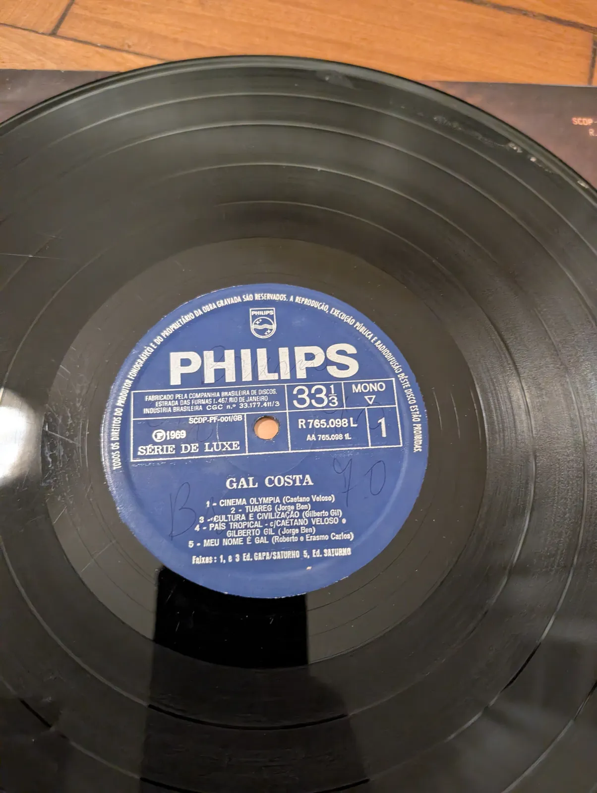 Gal Costa — Gal Costa, label-a