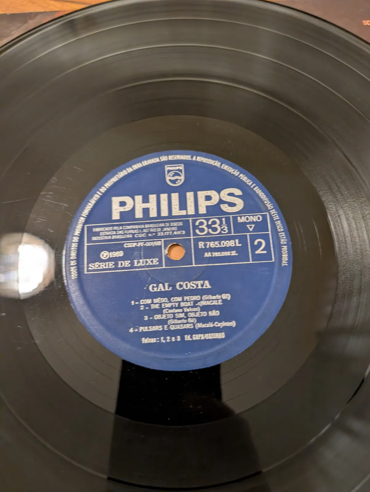 Gal Costa — Gal Costa, label-b