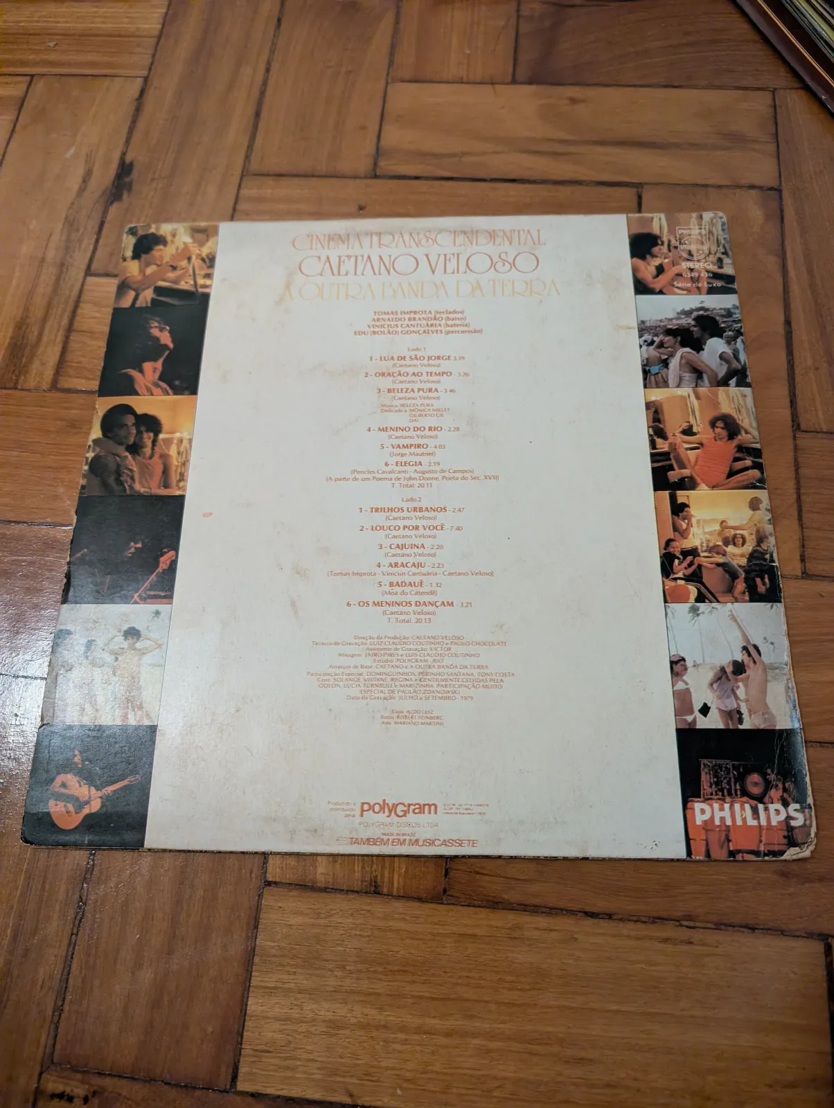 Caetano Veloso — Cinema Transcendental, back