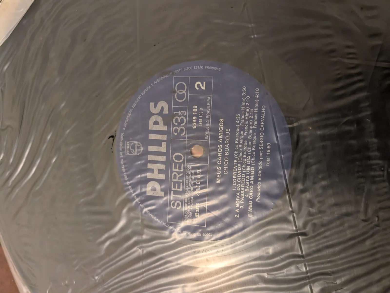 Chico Buarque — Meus Caros Amigos, label-a