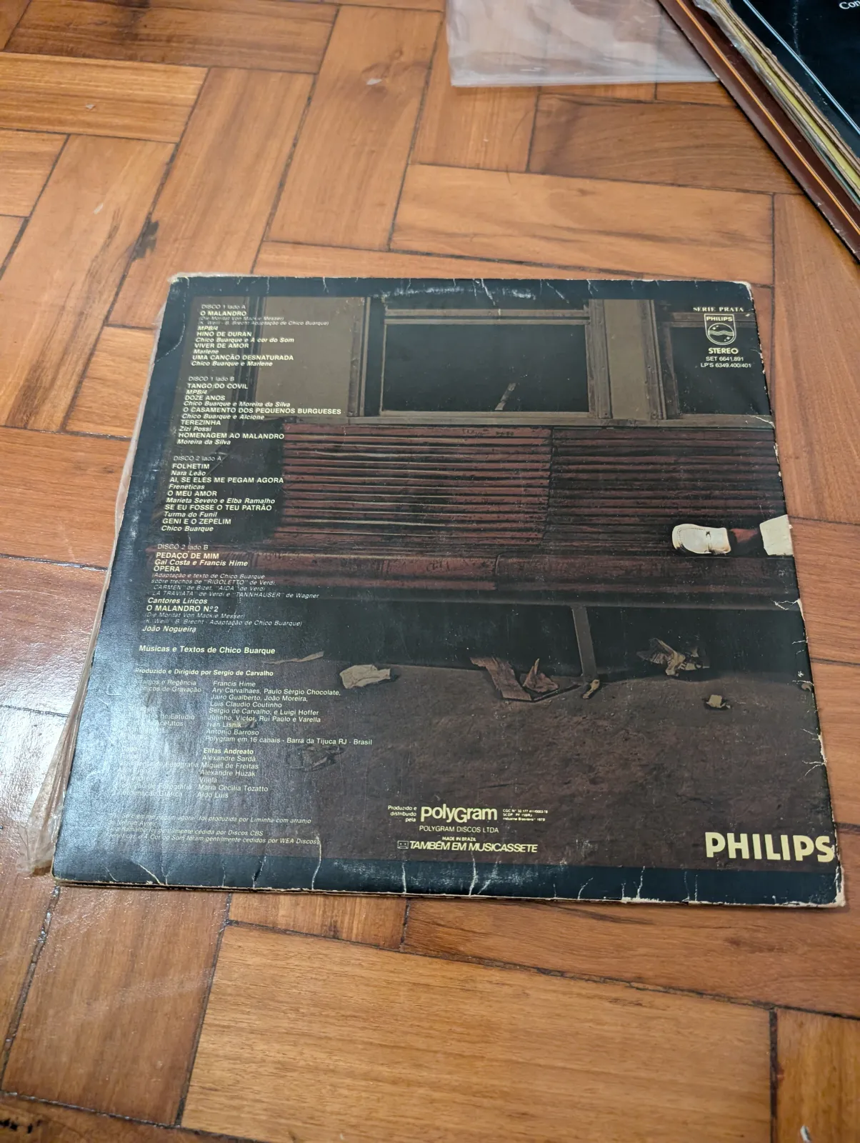 Various Artists — Ópera do Malandro, front