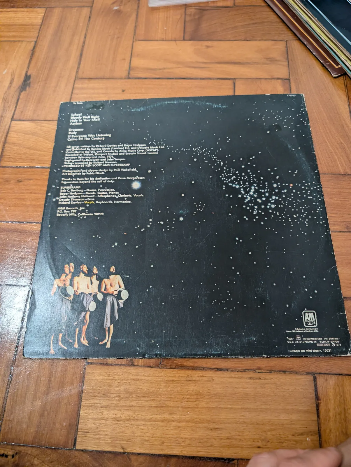 Supertramp — Crime of the Century, back