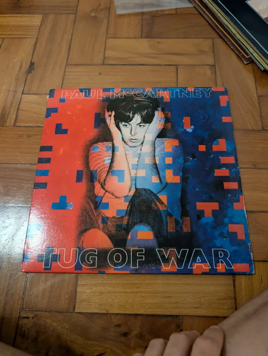 Paul McCartney — Tug of War, front