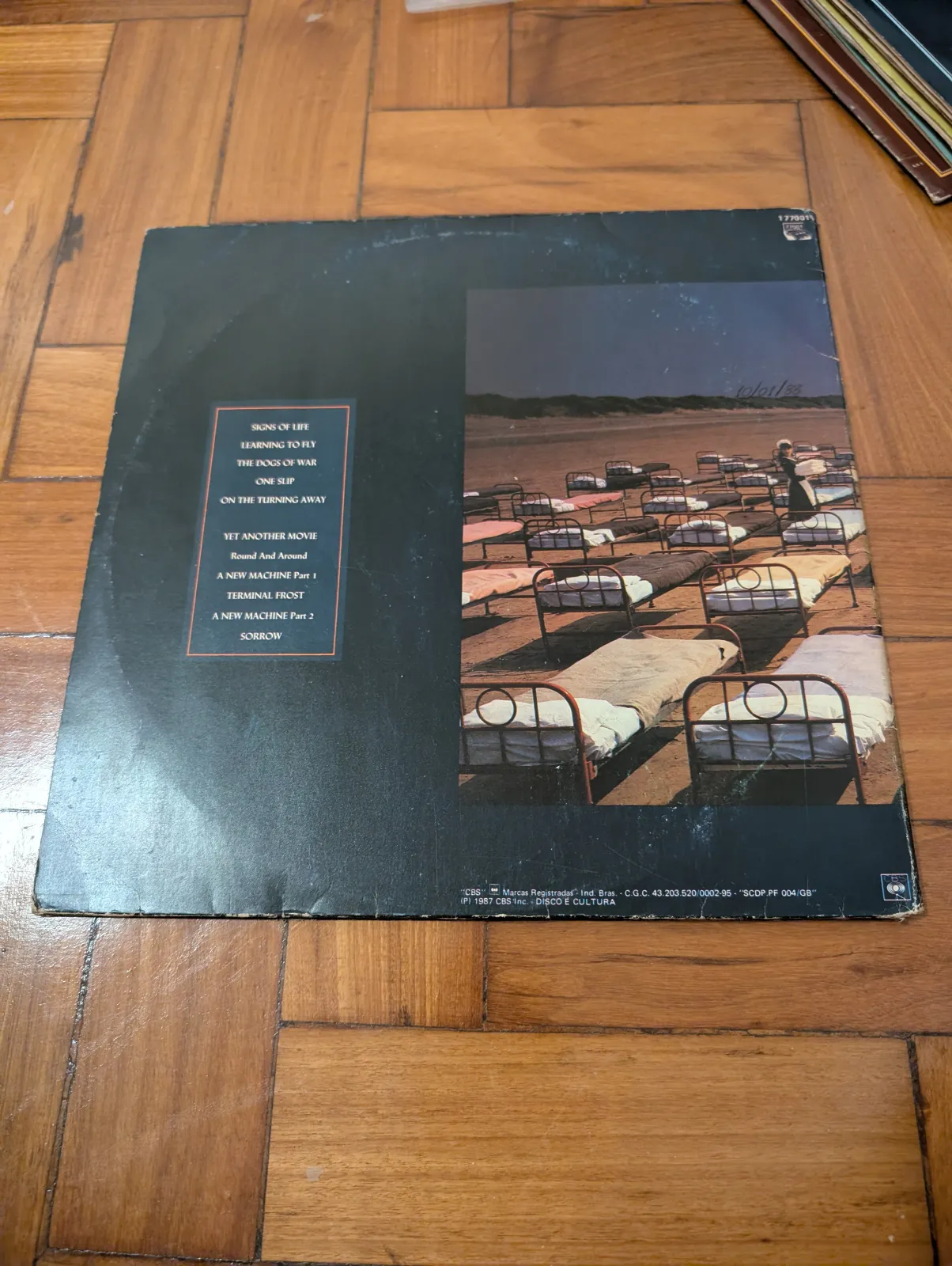 Pink Floyd — A Momentary Lapse of Reason, back