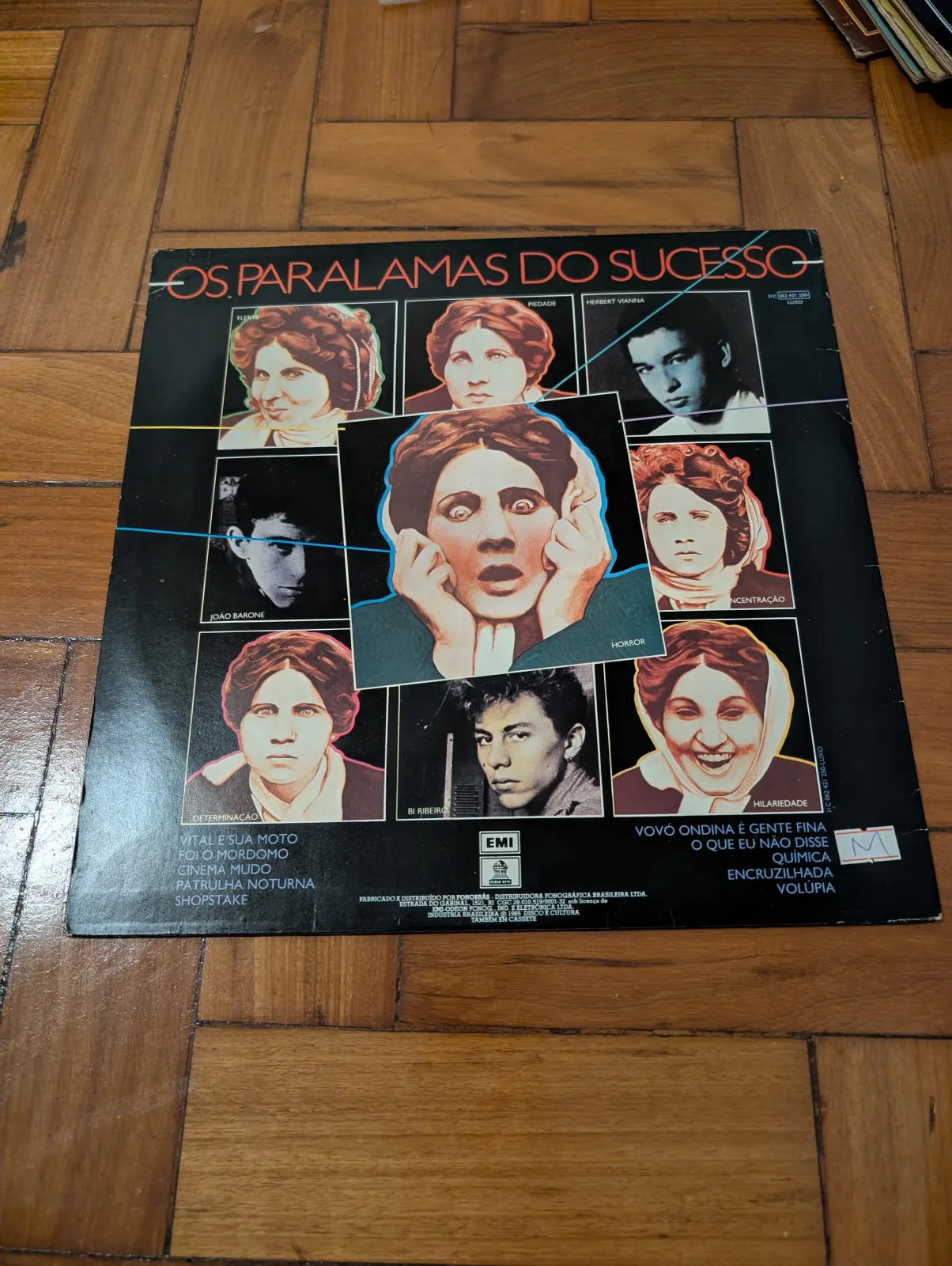 Os Paralamas do Sucesso — Cinema Mudo, front