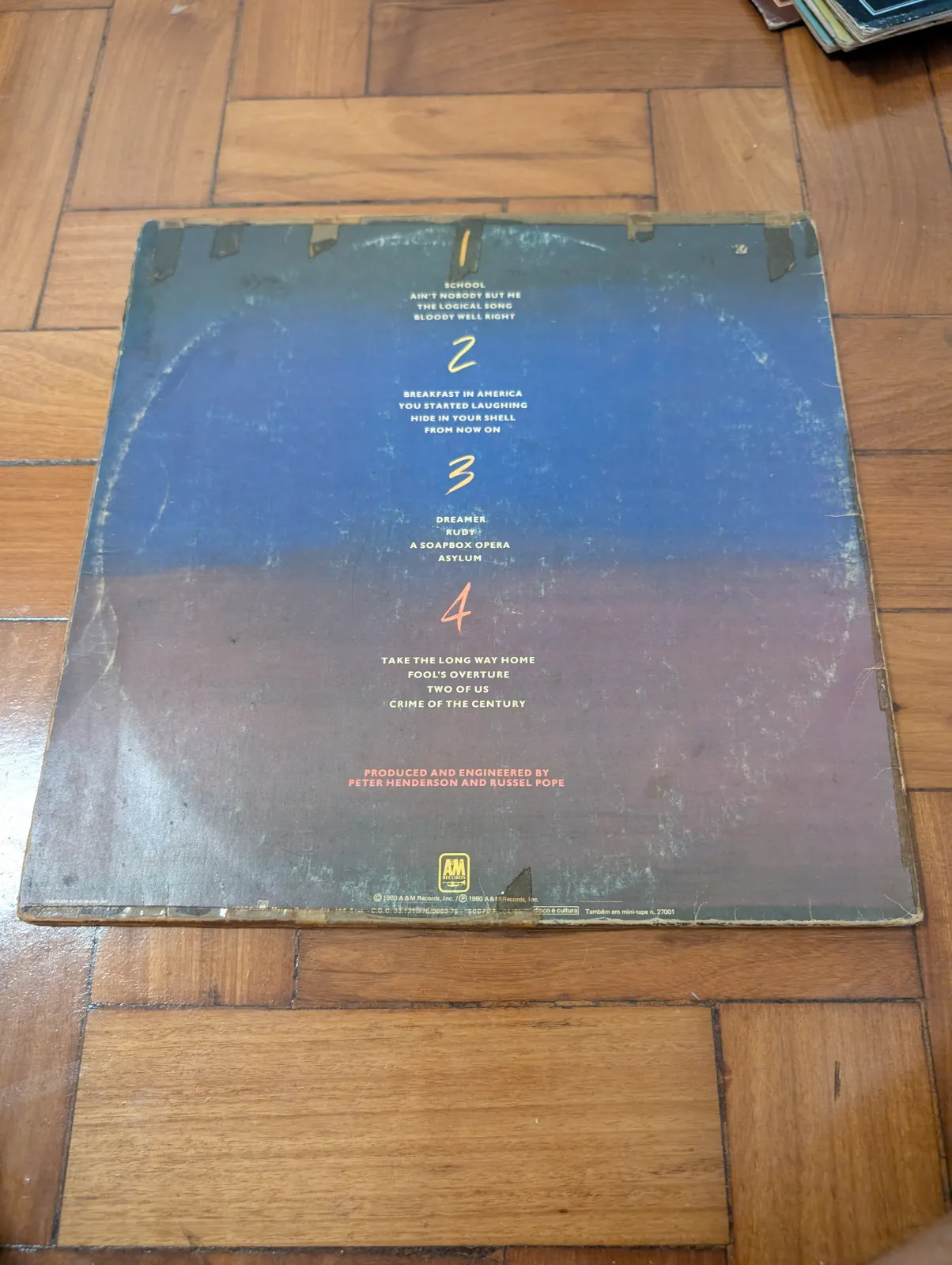 Supertramp — Paris, back