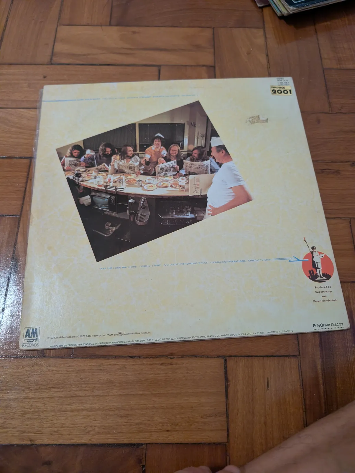 Supertramp — Breakfast in America, back