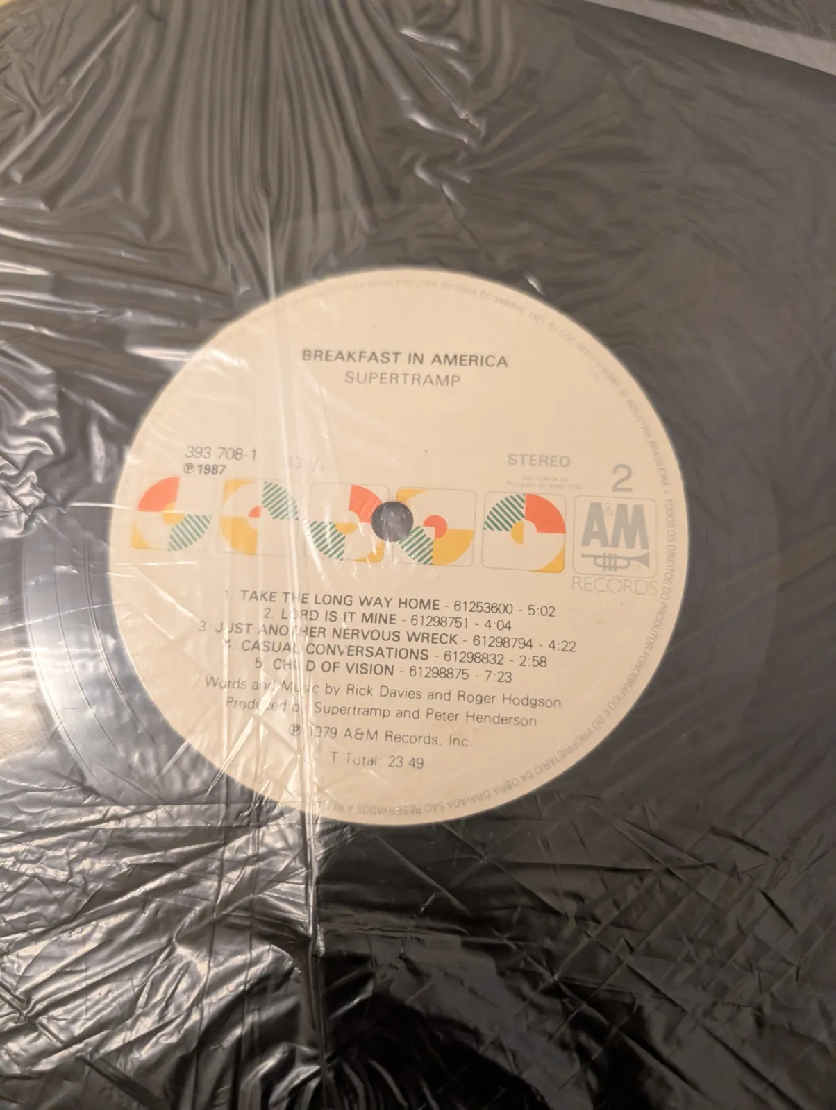 Supertramp — Breakfast in America, label-b
