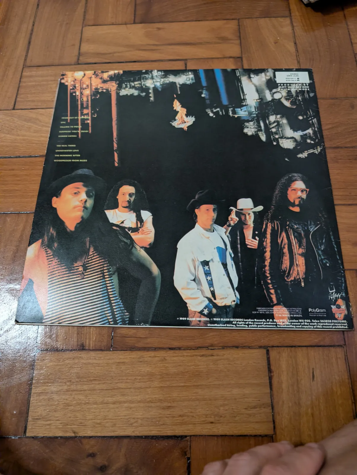 Faith No More — The Real Thing, back
