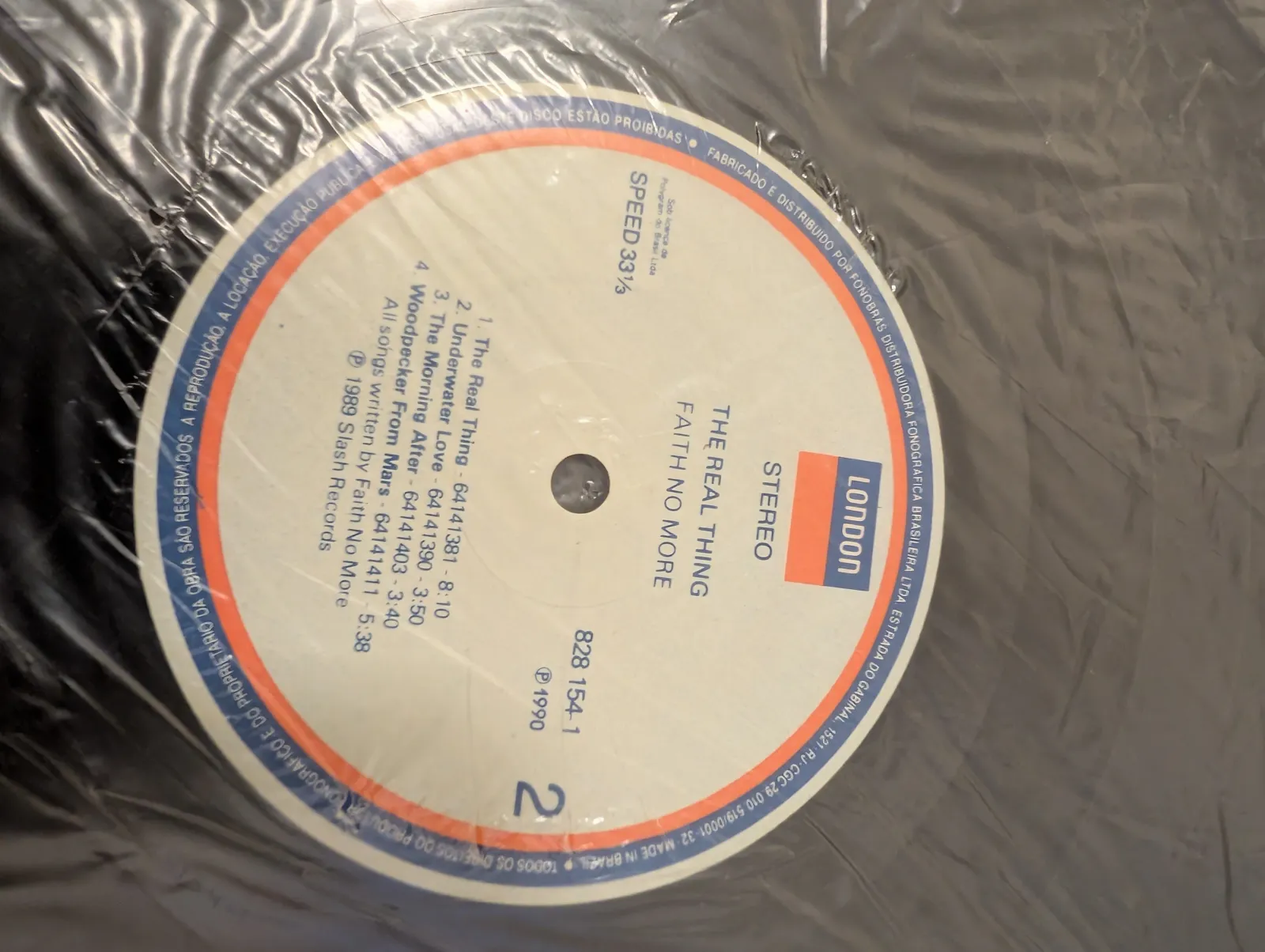 Faith No More — The Real Thing, label-b