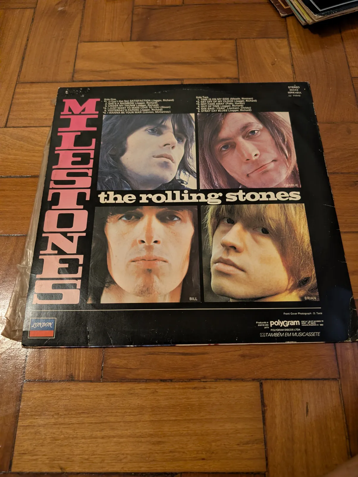The Rolling Stones — Milestones, back