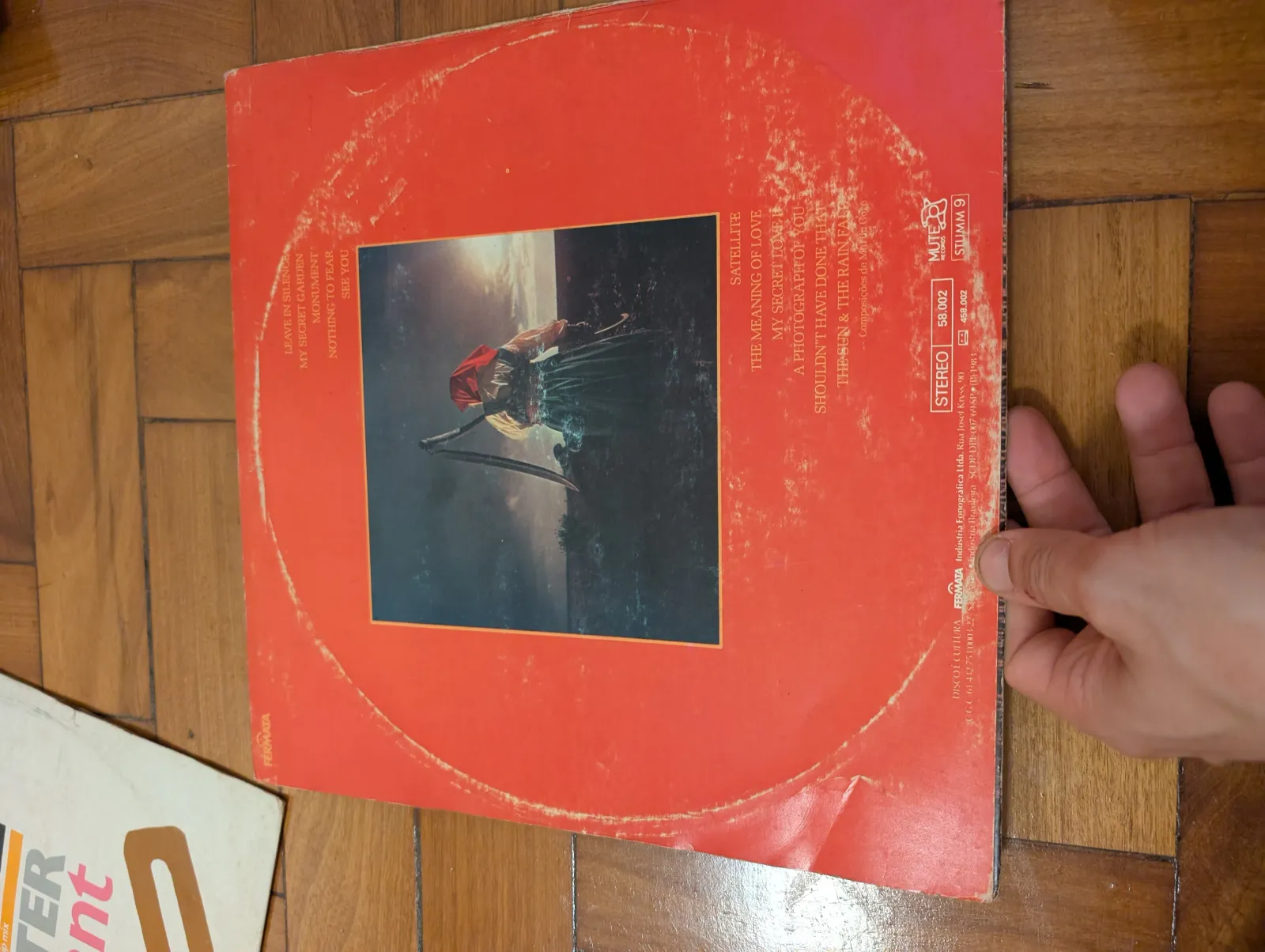 Depeche Mode — A Broken Frame, back