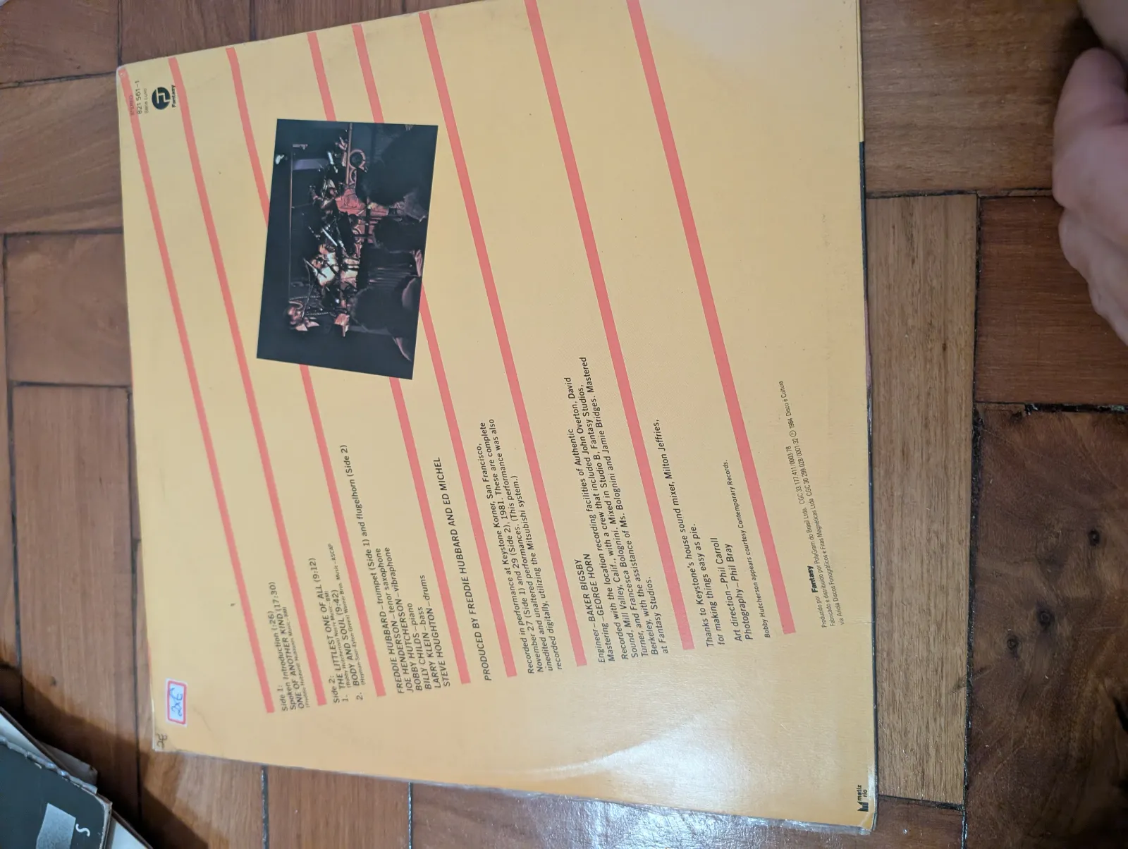 Freddie Hubbard — Keystone Bop, back