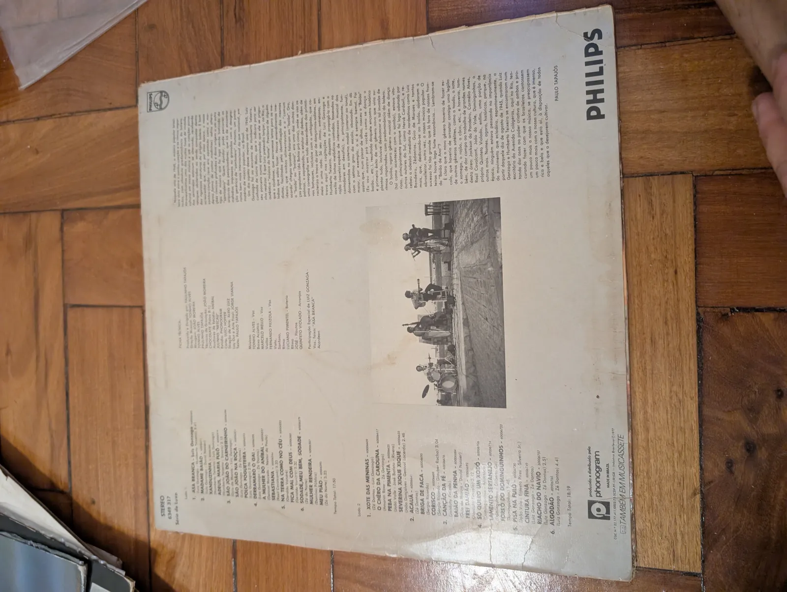 Luiz Gonzaga — Antologia Musical Luiz Gonzaga, back