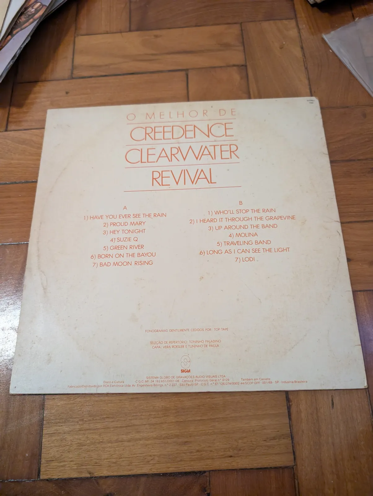 Creedence Clearwater Revival — O Melhor de Creedence Clearwater Revival, back