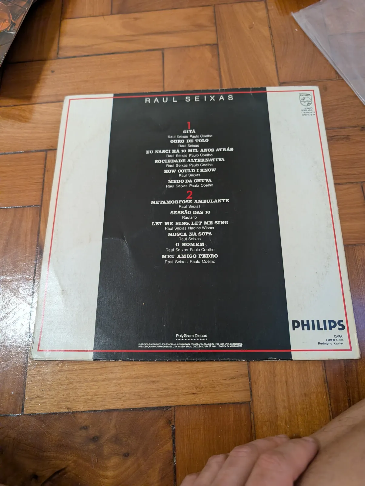 Raul Seixas — Caminhos, label-a