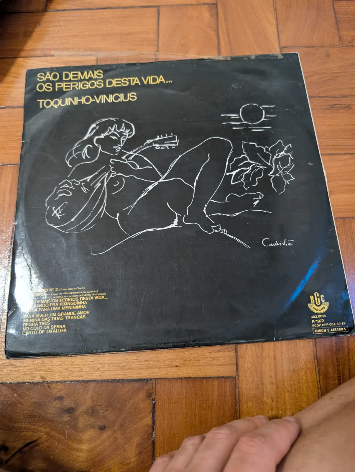 Toquinho & Vinicius de Moraes — São Demais os Perigos Desta Vida..., back
