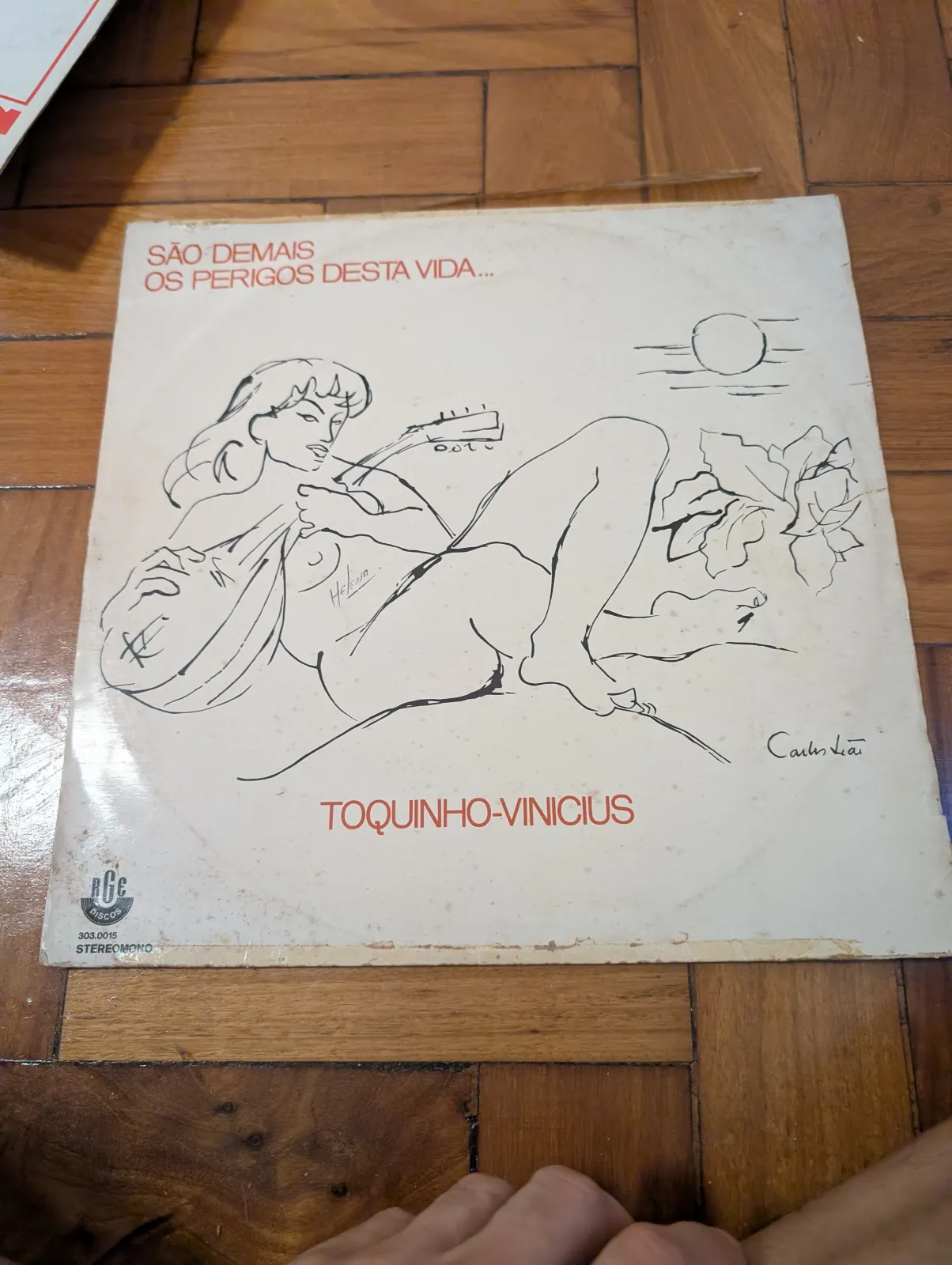 Toquinho & Vinicius de Moraes — São Demais os Perigos Desta Vida..., front