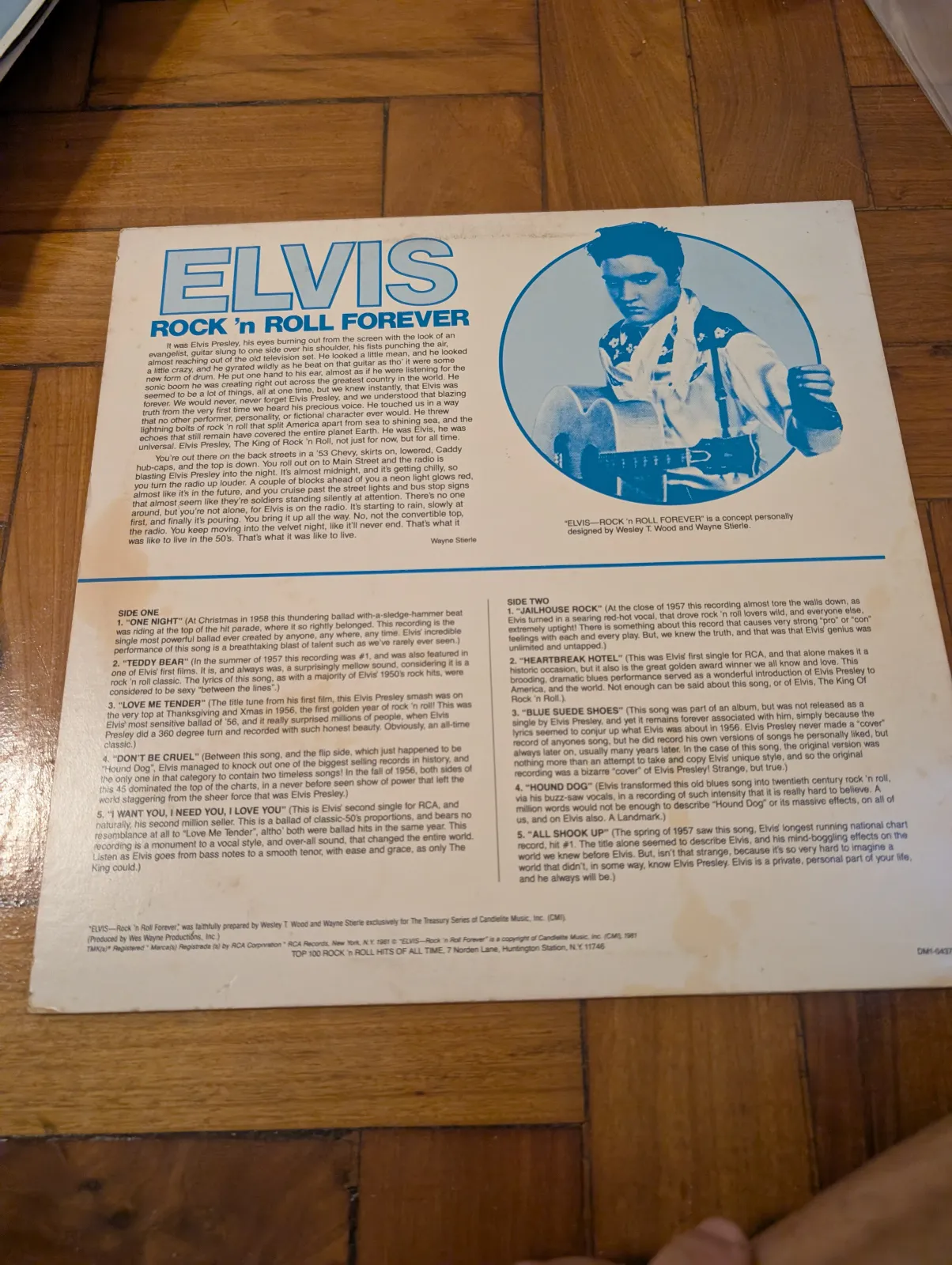 Elvis Presley — Rock ’n’ Roll Forever, back