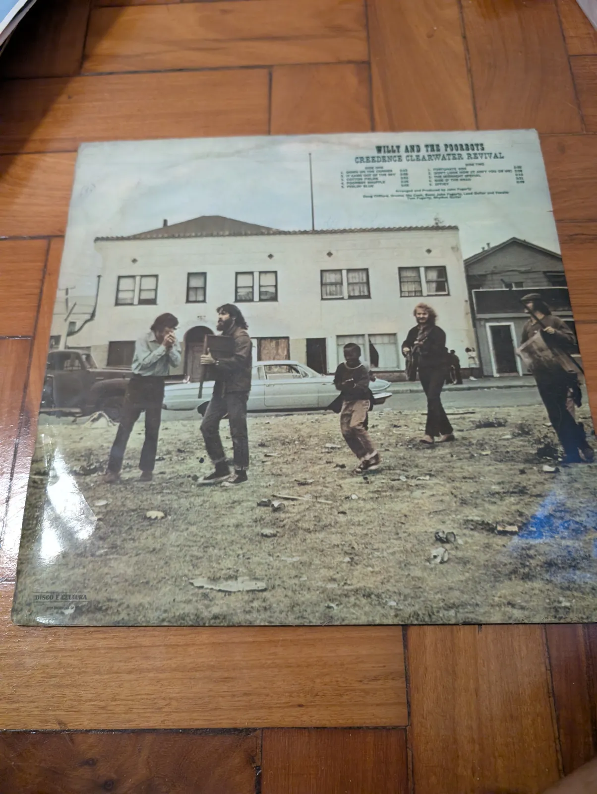 Creedence Clearwater Revival — Willy and the Poor Boys, back