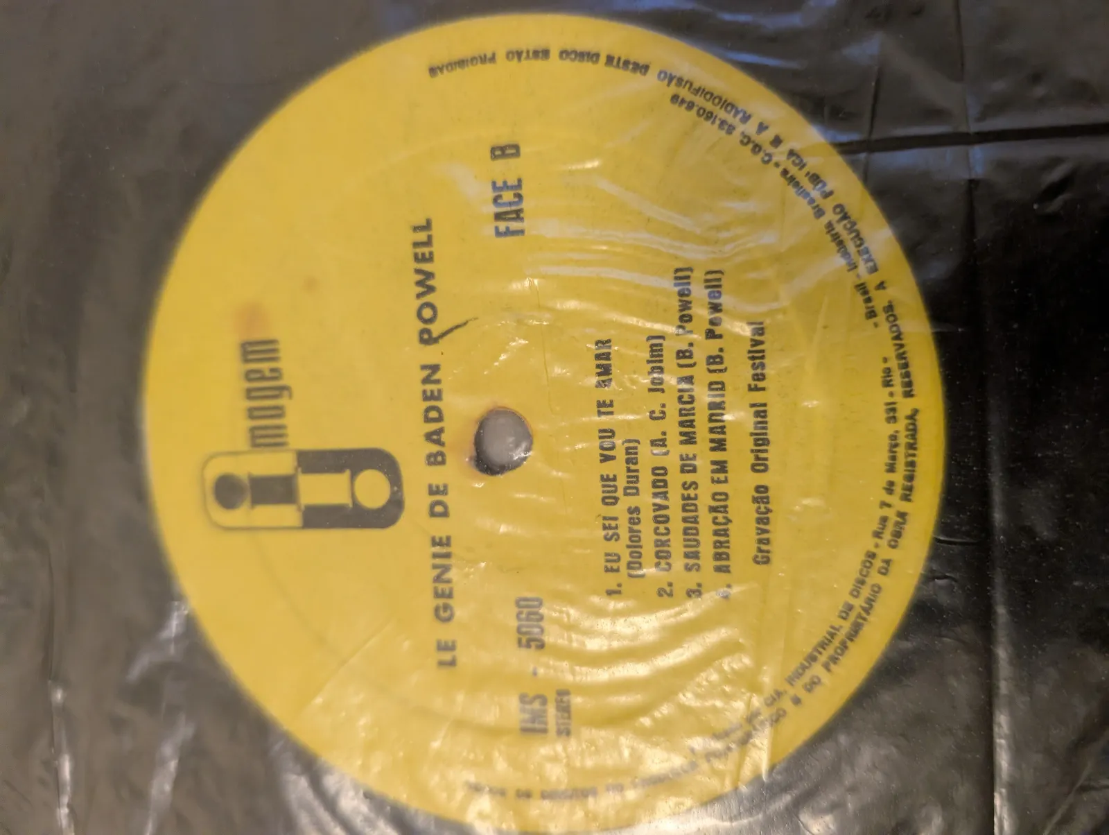 Baden Powell — Le Génie de Baden Powell, label-b