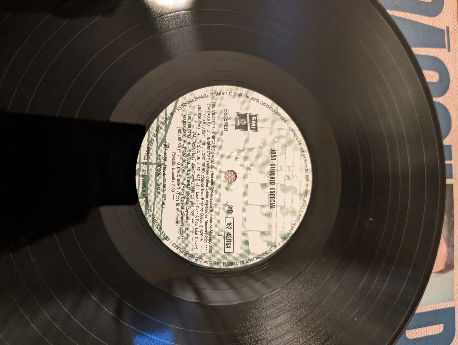 João Gilberto — Especial, label-a