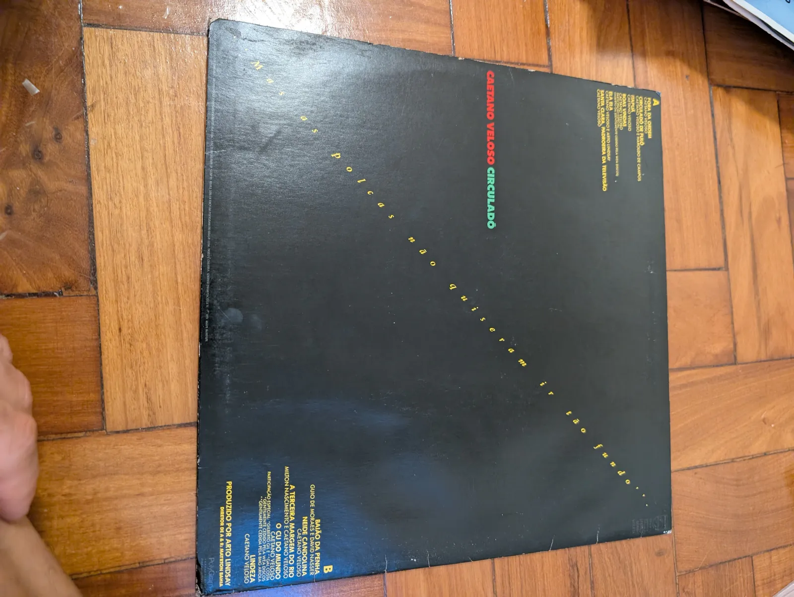 Caetano Veloso — Circulado, back