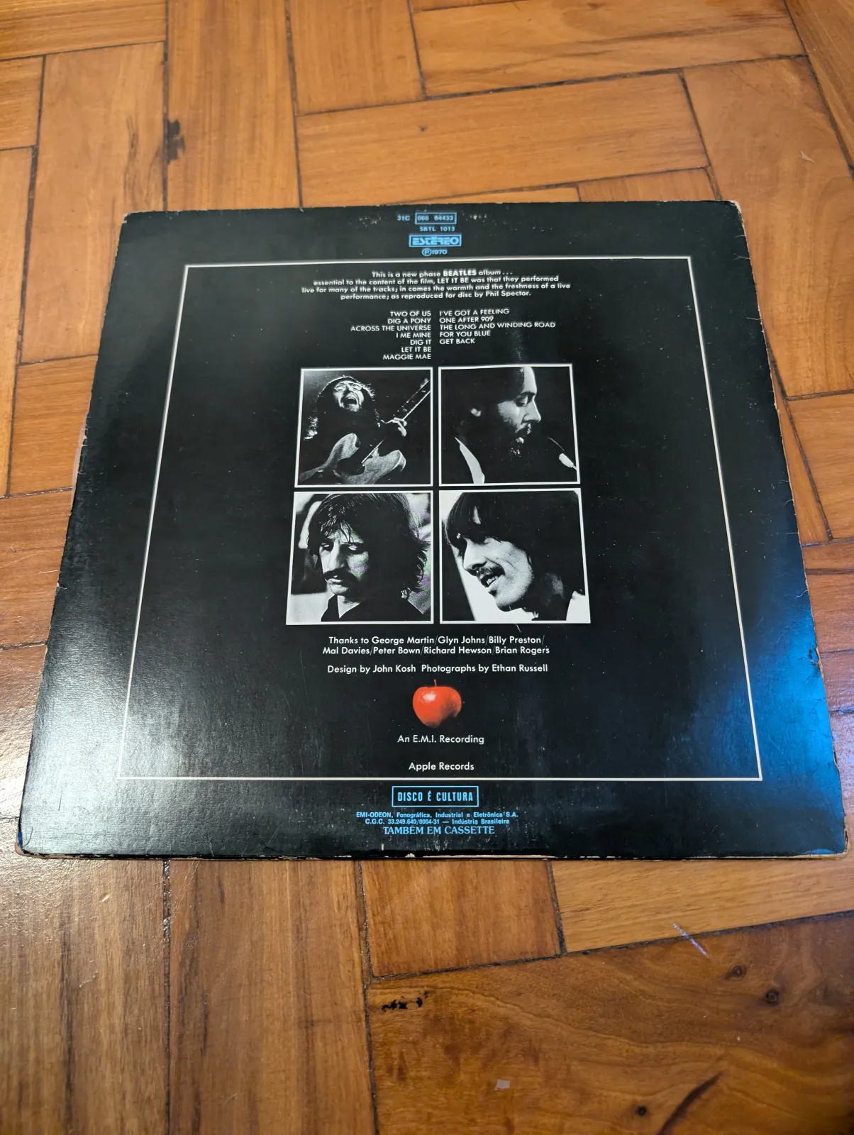 The Beatles — Let It Be, back