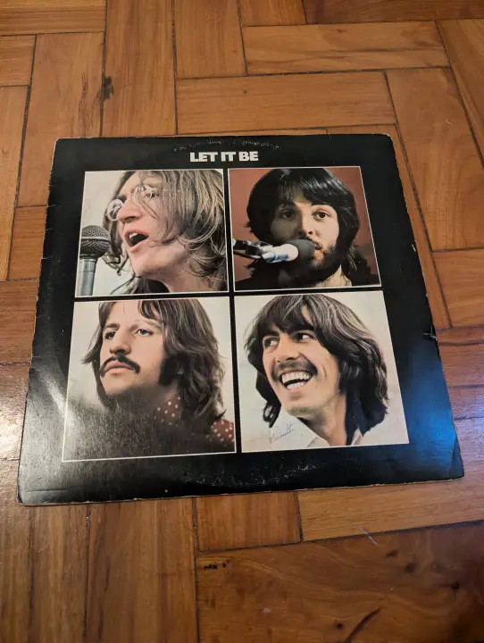 The Beatles — Let It Be, front