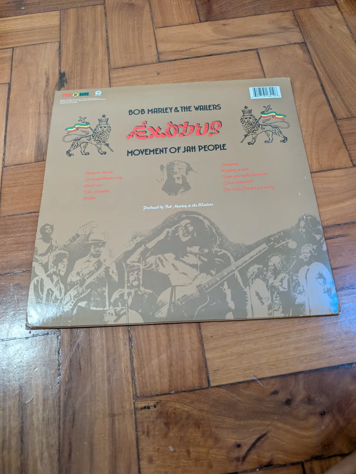 Bob Marley & The Wailers — Exodus, back